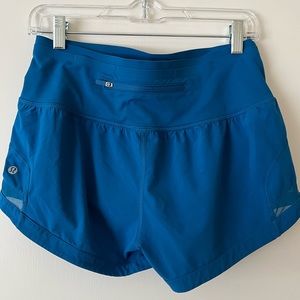 Lululemon shorts with mesh detailing